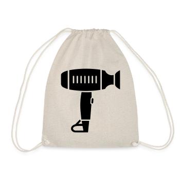 Hair dryer - Drawstring Bag - nature - Front