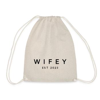 WIFEY EST 2023 Épouse depuis 2023 Mariée depuis - Sac de sport léger - nature - Devant