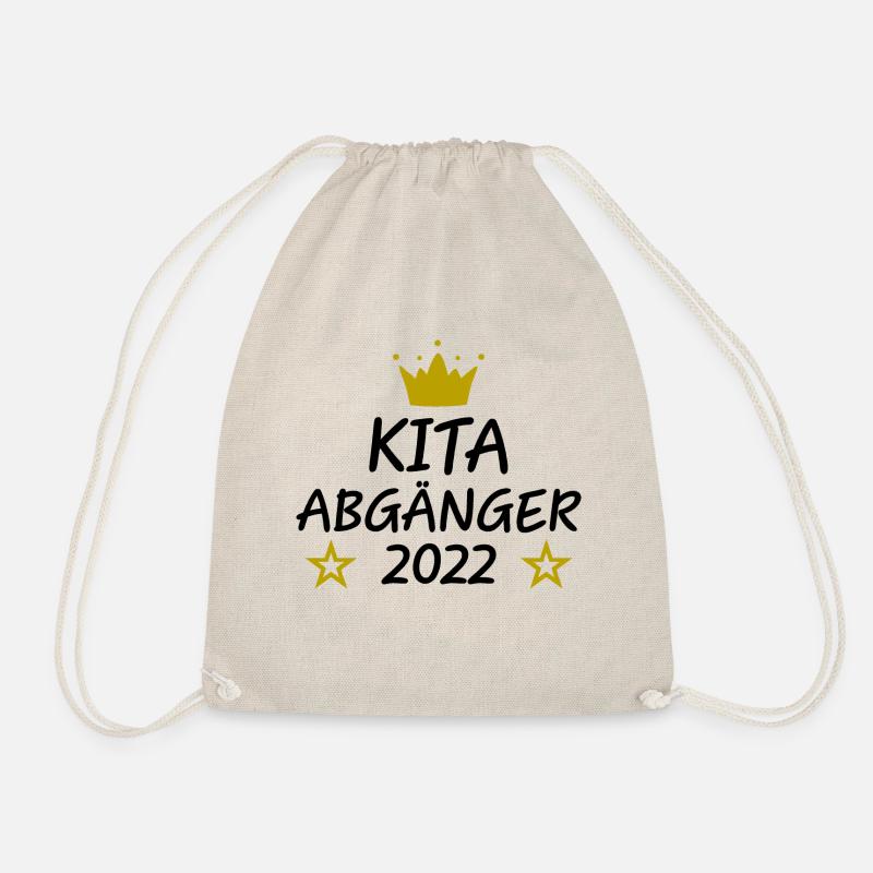 Kita Abgänger 2022 - Schulanfang Einschulung - Turnbeutel - Natur