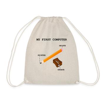 Ordinateur PC Imprimantes Écriture - Sac de sport léger - nature - Devant