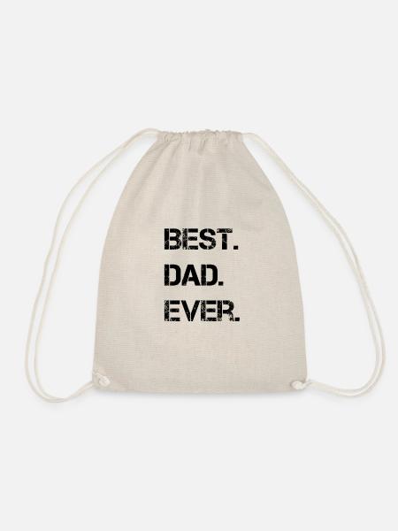 Best. Dad. Ever. - Turnbeutel - Natur