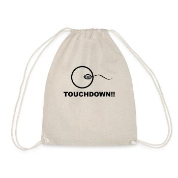 Toucher du football américain - Sac de sport léger - nature - Devant