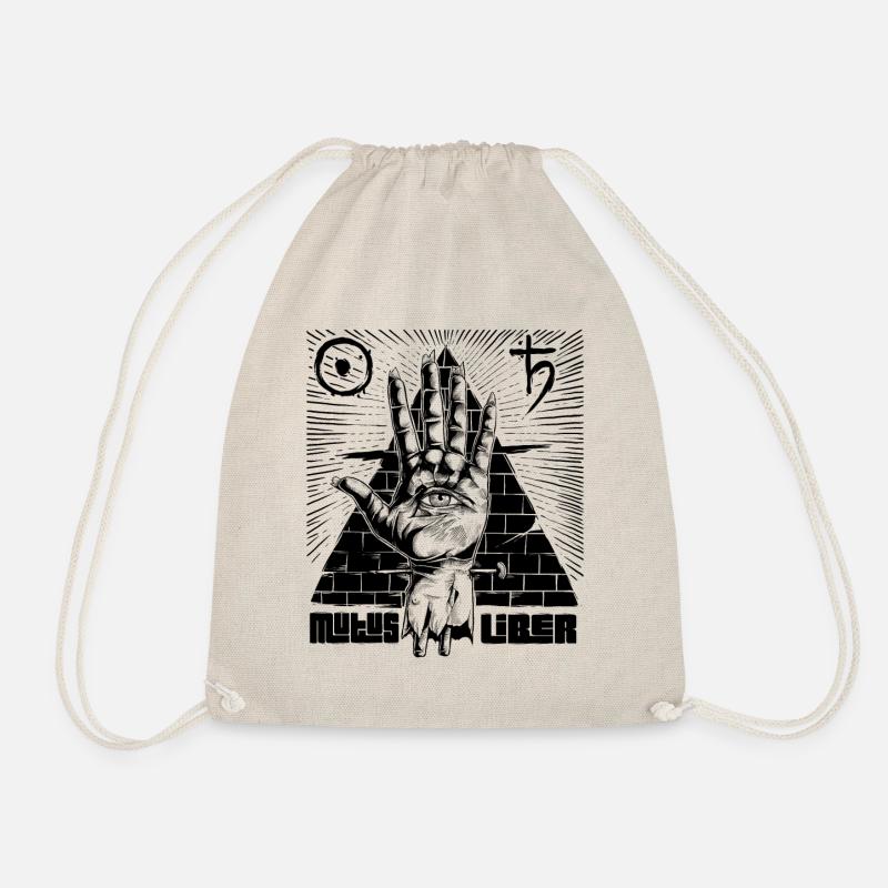 Alchemy Hand B - Drawstring Bag - nature