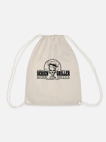 Seriengriller 2 black - Turnbeutel - Natur