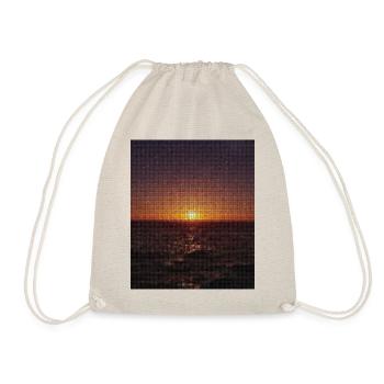 sunset again - Drawstring Bag - nature - Front