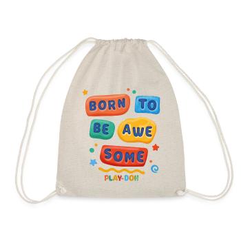 Play-Doh Born To Be Awesome Slogan Cool - Sac de sport léger - nature - Devant