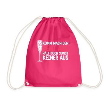 Party Drôle Dire Filles Soirée Chemise - Sac de sport léger - fuchsia - Devant