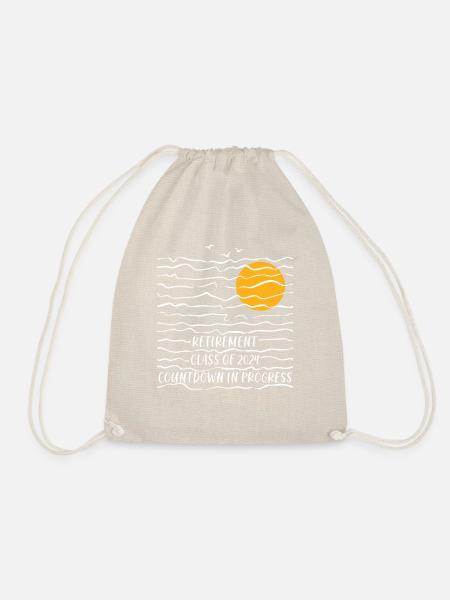 2024 Retirement Countdown Beach Tee - Turnbeutel - Natur