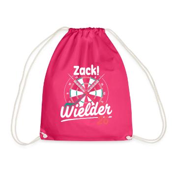 Dart Player Humor Zack 26 Tee - Sac de sport léger - fuchsia - Devant