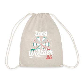 Dart Player Humor Zack 26 Tee - Sac de sport léger - nature - Devant