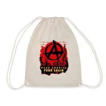 Punk Revival T-shirt punk politique - Sac de sport léger - nature - Devant