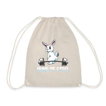 Steel Buns Bunny T-shirt d’entraînement - Sac de sport léger - nature - Devant