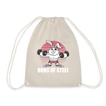 Steel Buns Bunny T-shirt d’entraînement - Sac de sport léger - nature - Devant
