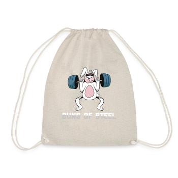 Steel Buns Bunny T-shirt d’entraînement - Sac de sport léger - nature - Devant
