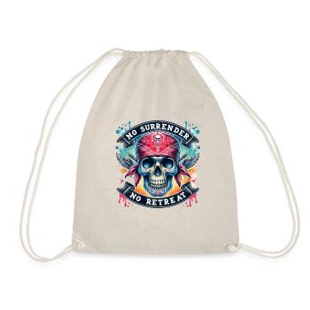 T-shirt « Fearless No Retreat Warrior » - Sac de sport léger - nature - Devant