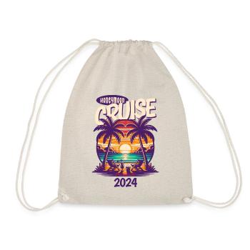 T-shirt « Croisière Lune de Miel Pour Couples 2024 » - Sac de sport léger - nature - Devant