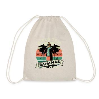 T-shirt tropical Bahamas Girls Trip 2024 - Sac de sport léger - nature - Devant