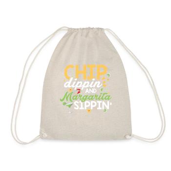 Margarita Sippin' Summer Vibes T-shirt - Drawstring Bag - nature - Front