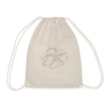 Passion forT-shirt "fossil Hunting Adventure" - Drawstring Bag - nature - Front