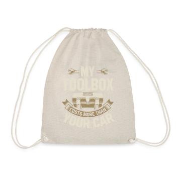 T-shirt de mécanicien de boîte à outils de haute qualité - Sac de sport léger - nature - Devant