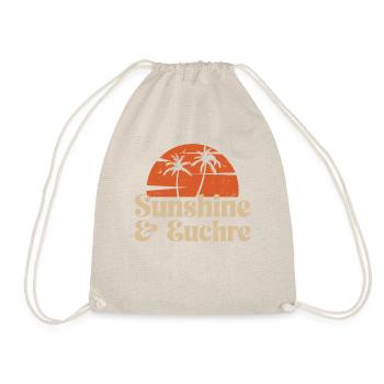 Euchre Lover's Sunny Day T-shirt - Turnbeutel - Natur - Vorne