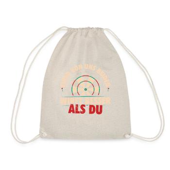 Funny Darter Duo Motif Tee - Drawstring Bag - nature - Front
