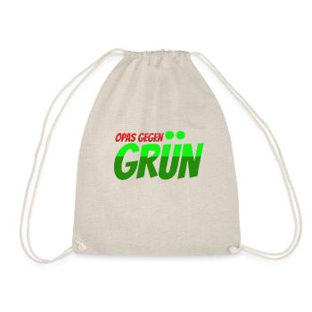 T-shirt Grand-père contre Vert Ironique - Sac de sport léger - nature - Devant