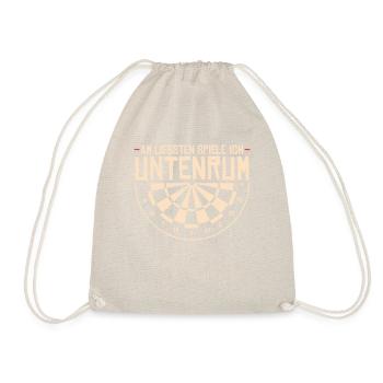 Chemise d’humour Dartplayer - Bas - Sac de sport léger - nature - Devant