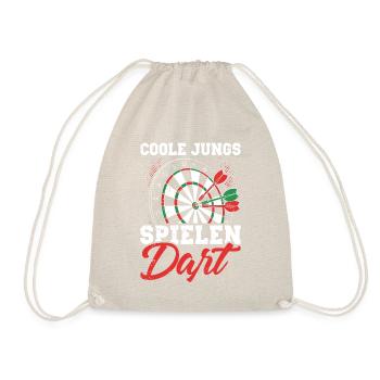 Chemise de joueur de fléchettes tendance pour garçons - Sac de sport léger - nature - Devant