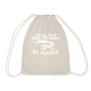 RC Airplanes Hobbyist T-shirt - Drawstring Bag - nature - Front