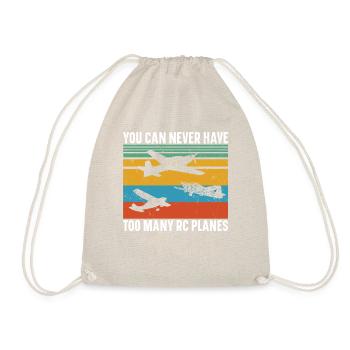 RC Airplanes Hobbyist T-shirt - Drawstring Bag - nature - Front