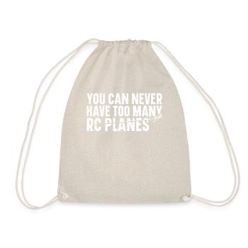 RC Airplanes Hobbyist T-shirt - Drawstring Bag - nature - Front