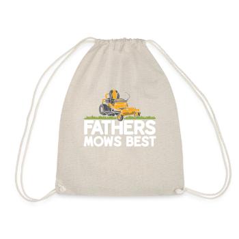 T-shirt drôle de papa pour l’entretien de la pelouse - Sac de sport léger - nature - Devant