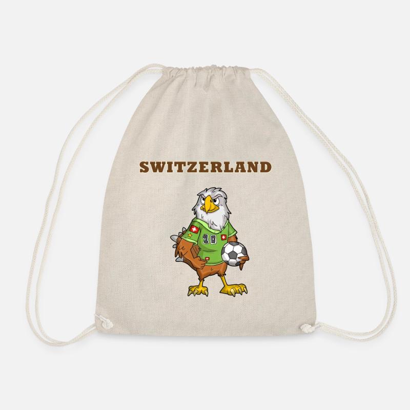 Schweiz Vogel / Schweizer Fan - Turnbeutel - Natur