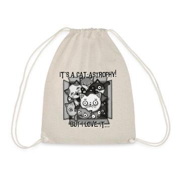chat-astrophie tant de chats! - Sac de sport léger - nature - Devant