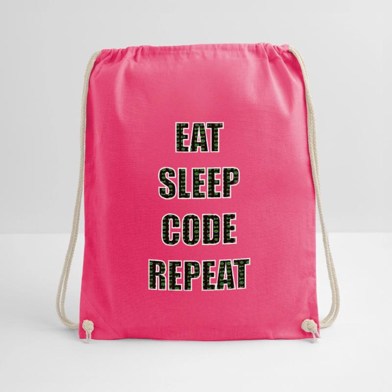 Programmers Programming Programming Code Drawstring Bag