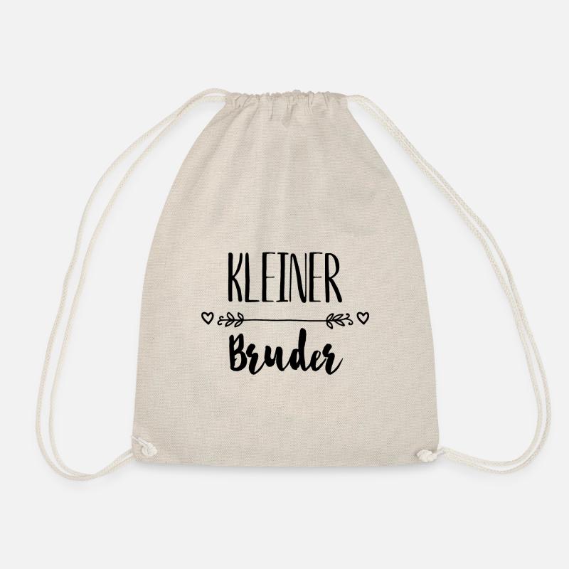 KLEINER BRUDER - Turnbeutel - Natur