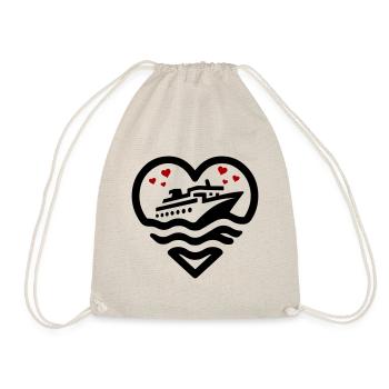 Kreuzfahrt Love - Turnbeutel - Natur - Vorne