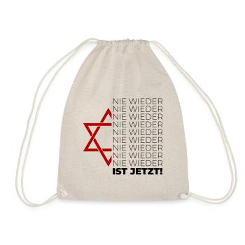 Nie wieder ist jetzt - Turnbeutel - Natur - Vorne