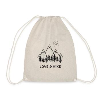 Love & Hike - La randonnée aime la montagne et la nature - Sac de sport léger - nature - Devant