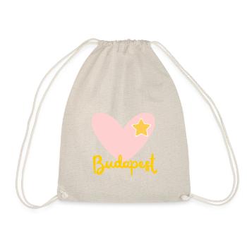 Budapest - Hungary - Souvenir - Gift - Drawstring Bag - nature - Front