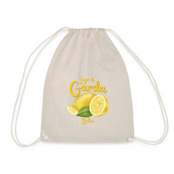 Lago di Garda - Gardasee - Italien - Souvenir - Turnbeutel - Natur - Vorne