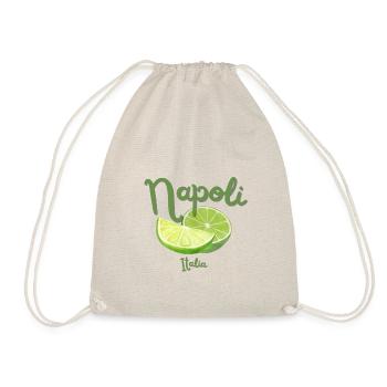 Naples - Italy - Holidays - Travel - Italia - Drawstring Bag - nature - Front