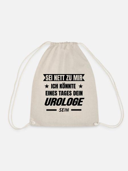 Urologe Mediziner Urologie - Turnbeutel - Natur