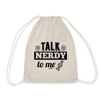 Chemistry Science Biology Laboratory - Drawstring Bag - nature - Front