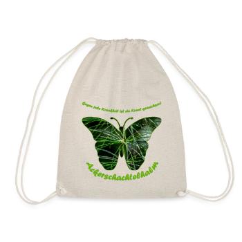 ackerschachtelhalm schmetterling - Turnbeutel - Natur - Vorne