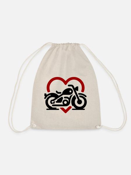 L’amour de la moto - Sac de sport léger - nature