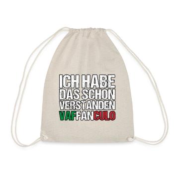 Italie Vaffanculo italien - Sac de sport léger - nature - Devant