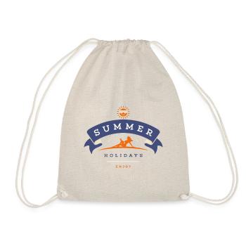 Summer Holidays Enjoy Beach Girl Beach Party - Sac de sport léger - nature - Devant