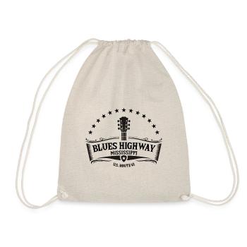 Mississippi Der Blues Highway 61 Musik Usa Gitarre - Turnbeutel - Natur - Vorne